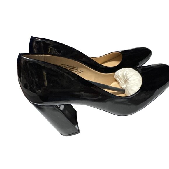 Steve Madden‎ Black Block Heel Pumps 7.5 - Picture 5 of 6